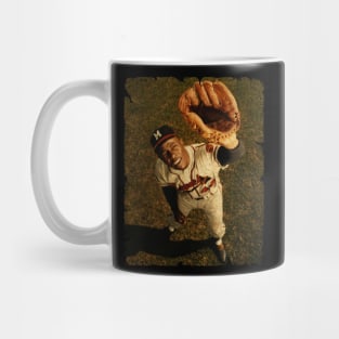 Hank Aaron in Atlanta Braves, 1957 Mug